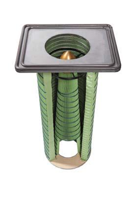Stoftavskiljare (APC) & tillbehör Filter cartridges HemiPleat Gold ConeTM Original reservdel till Gold Series stoftavskiljare Vertikalt hängande patroner för bättre resning och enkelt patronbyte.