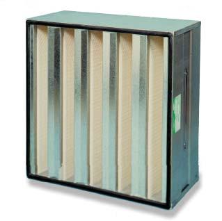 EPA-, HEPA-, ULPA-filter: E10 - U17 Hög partikelavskiljningsgrad Absolute VE XL H13-H14 Höga luftflöden upp till 4 000 m³/h Optimerar partikelfiltrering i renrum Ergonomiska handtag Lågt tryckfall