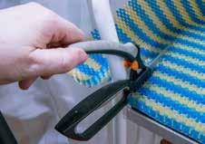 till skillnad från många andra material, påverkas detta avancerade material inte av kroppsvätskor och är luktresistent efter tvätt.