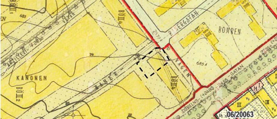 Gällande detaljplan För området gäller Stadsplan för Uppsala sydvästra stadsdelar, 0380-83, laga kraft 1943. Den gällande detaljplanen anger beteckningen BÖ II 4 för fastigheten.