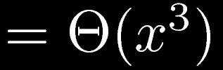 Theta-notationen För tillräckligt stora : Asymptotisk analys Bara den snabbast växande termen i är intressant, de andra kan strykas.