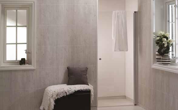 2204 Silk Cracked Cement 4281 Gemstone Abbey Shale 5091 High gloss Athen White 3091 High gloss Denver White 1091 Silk Rhodos White #fibo-crackedcement #fibo-marcato #fibo-fortissimo Fog 1,8 mm grå