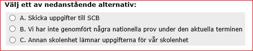 2017-05-18 Instruktioner Nationella prov gymnasieskolan: Resultat VT 2017 Sista insändningsdag: 2017-06-18 Om instruktionerna inte kan besvara er fråga är ni välkomna att kontakta vår