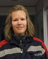 logistik på LKAB. Kulsinterverket KK3 i Kiruna är sedan några år tillbaka rustat för att endast produ- cera DR-pellets för den globala marknaden.