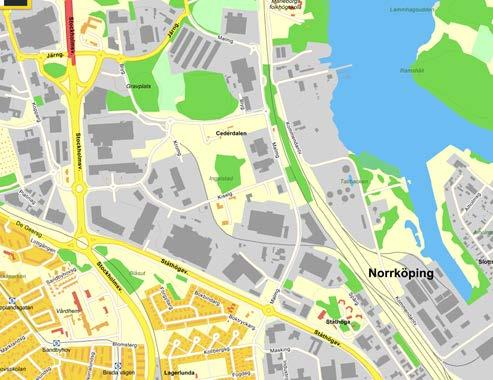 12 friliggande villor, se även Figur 8. I Lagerlunda och Haga söder om planområdet finns skolor och idrottsplats.
