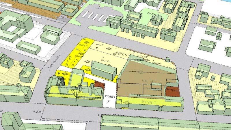 Detaljplan med 3D