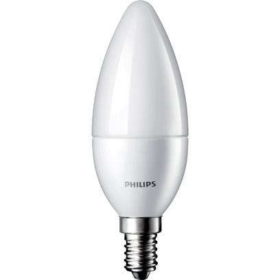 EL LED Kronljuslampor LED Kronljuslampor LED Kronlampor CorePro LEDcandle, ej dimbar CorePro LEDcandle är en frostad lampa avsedd för ersättning av glödlampor.