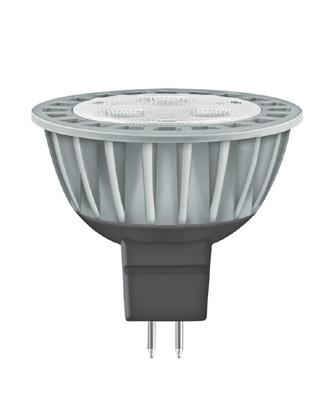 EL LED Reflektorlampor för lågvolt Parathom Pro MR16 Advanced, Osram Proffessionella LED Retrofit ljuskällor Parathom Pro MR16 5 W 50 mm Ljusfärg 927 Sockel 2700 K 46 mm GU5,3 210 lm Spridningsvinkel