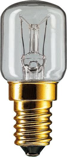 EL Allmänbrukslampor Philips 83 Ljuskällor Allmänbrukslampor Philips Philips Päronlampa till kylskåp, klar Rörformad lampa med klart glas.