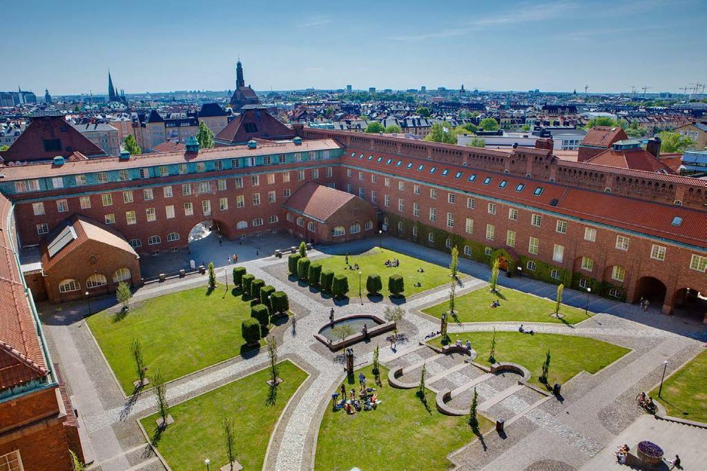 KTH Sveriges största tekniska universitet 12 skolor inom bioteknologi, kemivetenskap, datavetenskap och kommunikation, informations och kommunikationsteknik, industriell teknik och management,