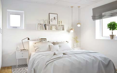 Villa Guldborg XL 2 plan 141 m 2 BYGGNADSBESKRIVNING GRUND: Dränerad, isolerad betongplatta på mark.