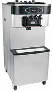 Mjukglassmaskin - Taylor - C712 Artikelnr: C712 2 smak + mix, pump Mixbehållare: 2x18,9 l Fryskammare: 2x3,2 l Effekt: