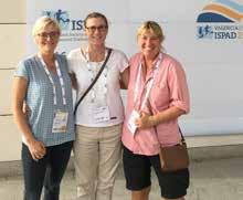 6 DIABETESVÅRD NR 1 2017 ISPAD, Valencia 26-29 oktober 2016 ISPADS årliga konferens hölls denna gång i ett varmt och soligt Valencia dit deltagare från barn-och ungdomskliniker i hela världen samlats.