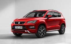 Den raka och tidlösa designen förmedlar tydligt Atecas ambition att klara mer, dra lite tyngre och ta dig lite längre. Den utmärkande, skarpa fronten ger Ateca en självsäker form.
