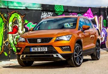 Via Infotainmentskärmen kan du med tillvalet SEAT Full Link (inkluderar Mirror Link TM och Apple CarPlay TM ) använda apparna i din smartphone och t.ex.