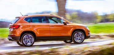 Det finns fler smarta och trevliga tillval till Ateca, bl.a. Top View Kamera som ger dig 360 vy runt om bilen från fyra kameror, skönt t.ex. vid backning eller körning i terräng.