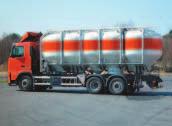 BULK Till bulkapplikationer används högvarviga och kardanaxeldrivna kompressorer, vilka kräver ett kraftuttag med hög utväxling och effekt.
