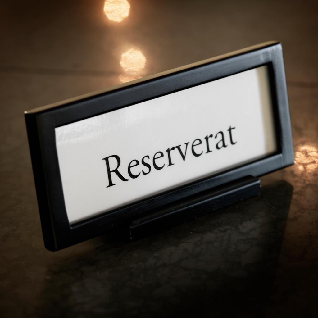 BOKNING VIA E-POST Många restauranger erbjuder också gästerna möjlighet att boka bord via e-post.