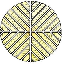 I boken Träbyggnadskonst från 1938 kan man läsa följande om kvartersågning: Kvartersågning användes, som tidigare nämnts, endast för ädlare träslag; stockarna klyvs då först i två mot varandra