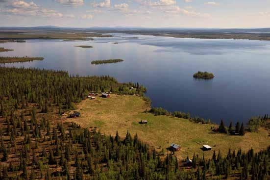 Sjávnjajávrre, Lillsjávnja. Foto: Jan-Erik Nilsson Besökarnas landskap Turismen i Laponia har en lång historia.