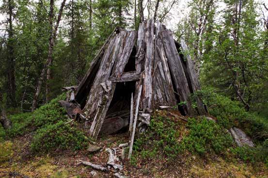 Kåta, Sjávnja. Foto: Jan-Erik Nilsson se dem. Andra planinstrument som kommunerna kan använda är områdesbestämmelser och detaljplaner. Riksintressena ska omsättas i den kommunala planeringen. 3.1.