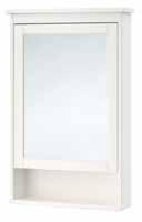 Hemnes Vit, 60x98 cm VÄGGPEGEL