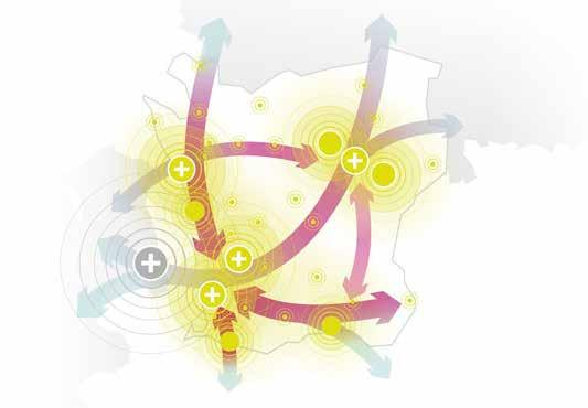 Regionala planer, mål och program Det öppna Skåne(2014) Region Skåne antog i juni 2014 den regionala utvecklingsstrategin Det öppna Skåne 2030.