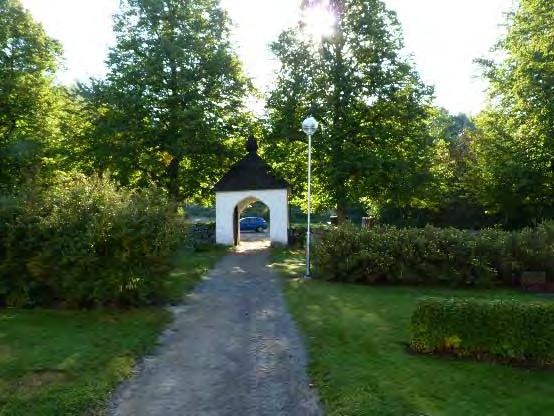 Strålkastarna på koret är