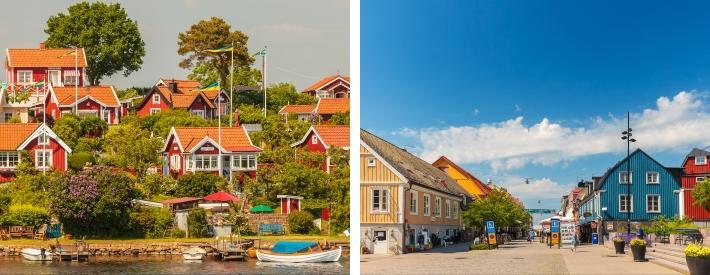 Tills dess var landskapet danskt och den danska staden Lyckå låg lite längre in på fastlandet från Karlskrona.