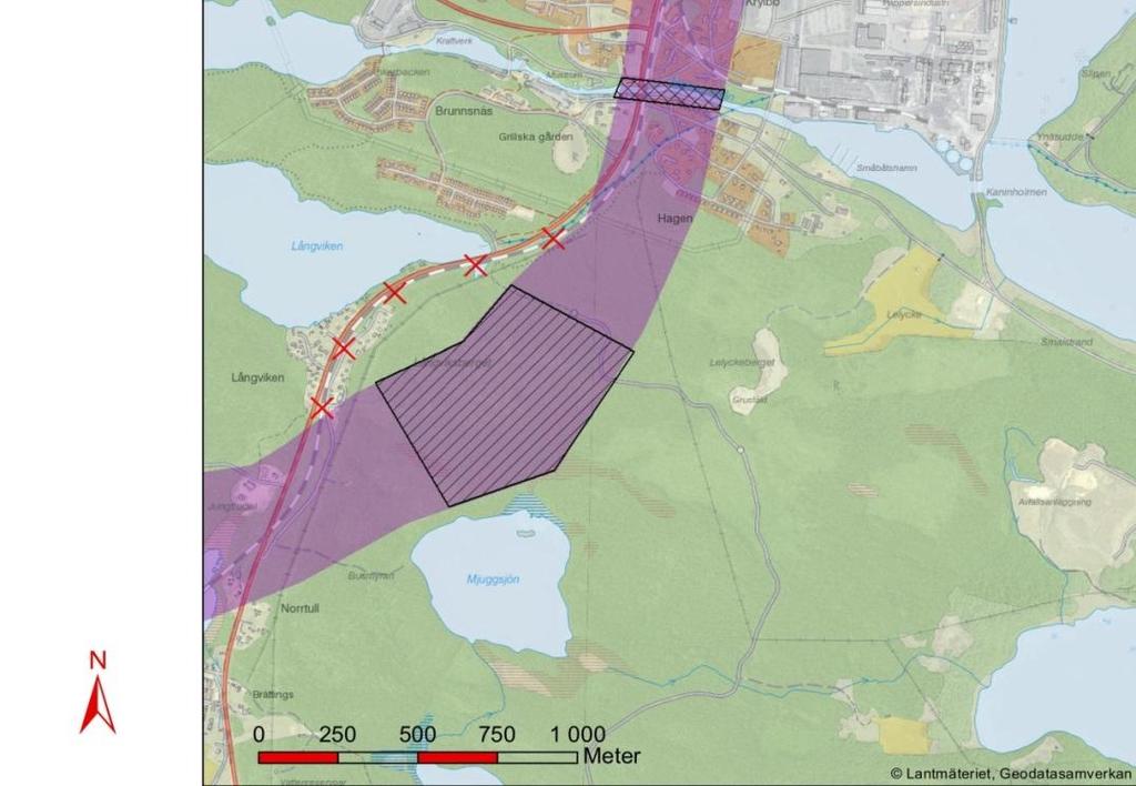 Regionaltågsstationen behålls Vägövergång till Villagatan föreslås