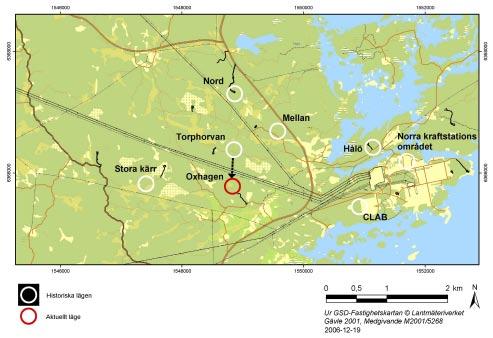 4.2 Ovanmarksprojektering Delområde Laxemar och delområde Simpevarp prioriterades, se avsnitt 2.1 och 2.