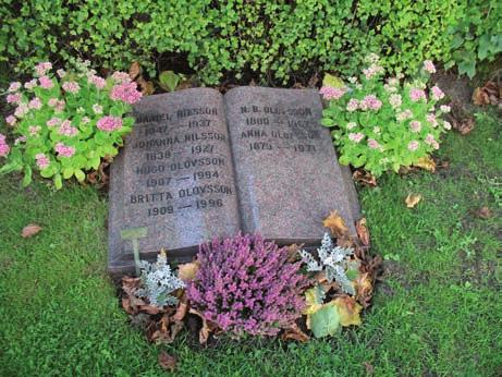 I övrigt kan utformningen variera, men bör anpassas till övriga gravvårdar i kvarteret.