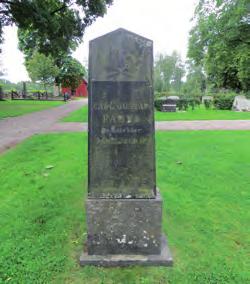 Verkmästare Witus Jonsson Familjegrav Hjältevad Klass 2 74-75