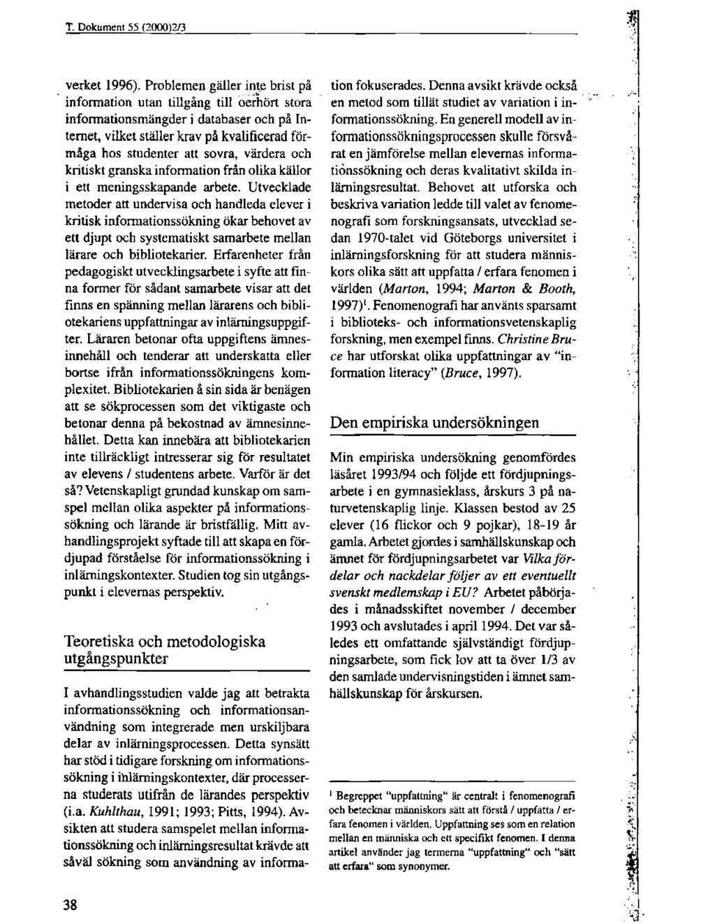 verket 1996).