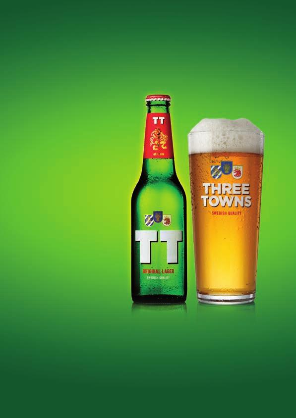 Three Towns är en kärlekshistoria med svenska folket som varat i närmare fem decennier, med den legendariska gröna, ekologiska TT Original Lager och senare även Three Towns Premium Lager.