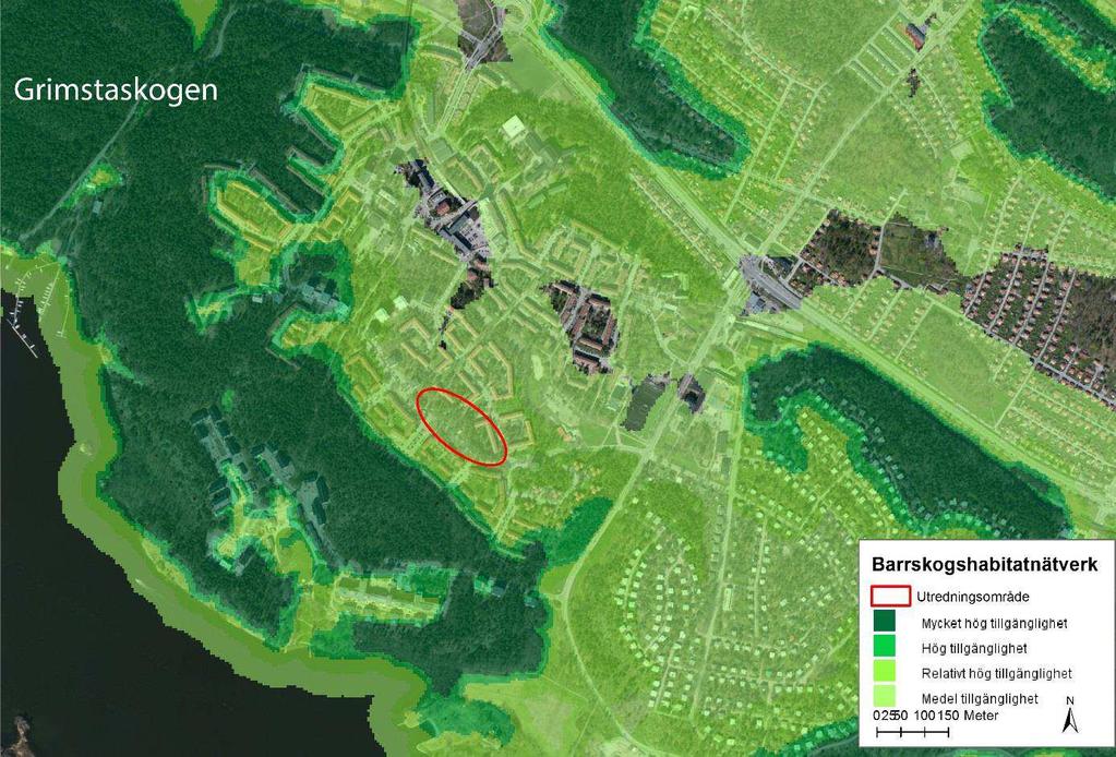 11 (16) 3.2 Barrskogshabitat Fokusarten tofsmes är knuten till äldre barrskog, gärna med stort inslag av död ved. Skogen bör vara sammanhängande för att tofsmesen ska trivas.