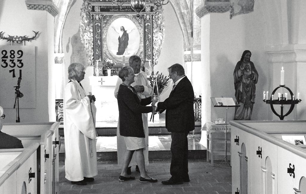 Tack, Göran! Göran Christensen har sedan 1984 varit kyrkomusiker i Hammarlövs församling. Och söndagen den 26 juli avtackades han i Hammarlöv.