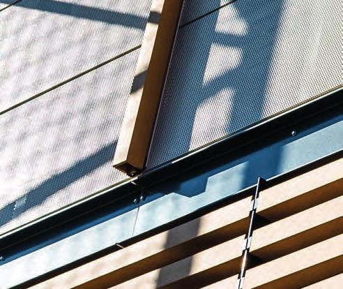D FASADKERAMIK Horisontell montering 1. Inbyggnadsprofil 2. Vinkel beslag. Beslags platta 4.