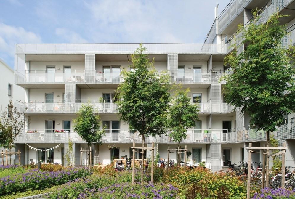 Underlag till nationell arkitekturpolicy nationell arkitekturpolicy 16 Kvarteret Cementgjuteriet i Uppsala med drygt 200 hyresrätter är byggt 2013 av det kommunala bostadsbolaget Uppsalahem.