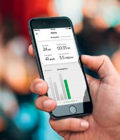 m med en app i din smartphone. Proactive Service & E-Call erbjuder en anslutning till din valda servicepartner där bilen automatiskt kontaktar servicepartnern vid servicebehov.