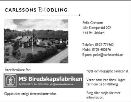 På kursen med Roger och Jan lärde jag mig mycket och nu har jag varit biodlare i fyra år och har numera 14 bikupor.