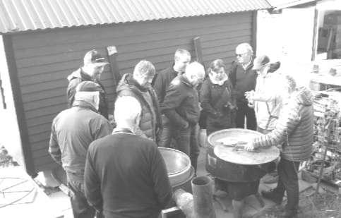 (Forts. från sidan 32) ren i fullt bruk. När de fick se nedfallet i Stefans kupa R3, som var över 1700 stycken, blev de chockade för sådana mängder finns inte i Norge.