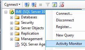 SQL SERVER PROFILER SQL Server Profiler är ett verktyg för att övervaka händelser (events) i SQL Server Engine.