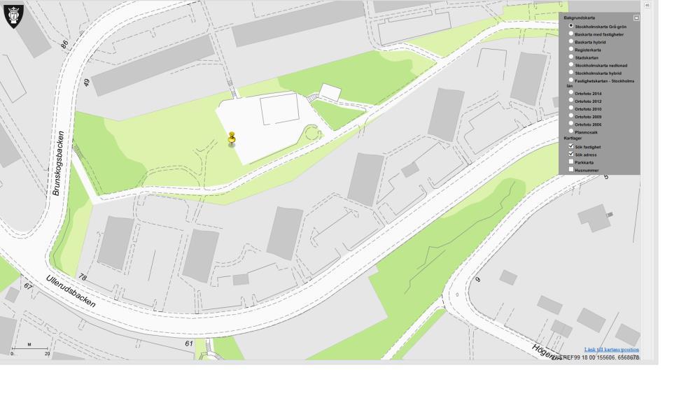 14. Nära Brunskogsbacken 51 där Ullerudsbacken sluttar ned mot