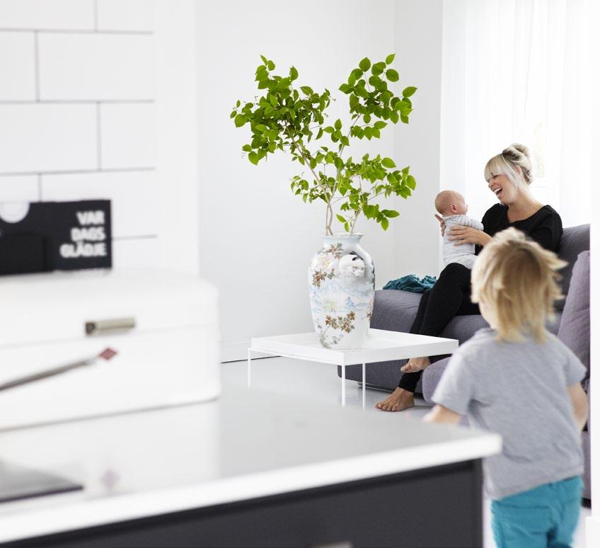 144 BALLINGSLÖV KÖK Laminat En bänkskiva i högtryckslaminat är en slitstark kompanjon i köket.
