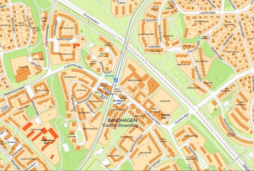 Sida 3 (9) Bild 1. Ramsökaren, svart markering ska efter beslut från exploateringsnämnden läggas in i detaljplanearbetet för Brandbotten.