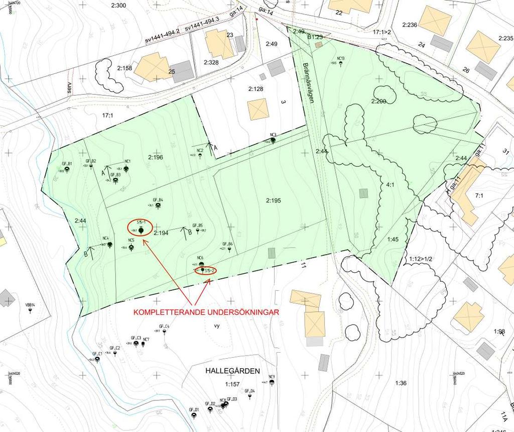 5 (12) Uppdragsnummer Handläggare Status 4020-1504 J Aradi Planeringsunderlag 2 FÖRUTSÄTTNINGAR 2.