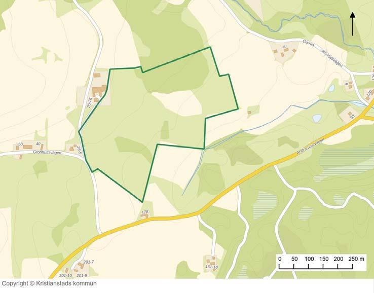 208 - Skogen ska ha en blandad åldersstruktur som möjliggör en naturlig föryngring. - Området ska innehålla död ved i form av högstubbar, lågor och grenar.