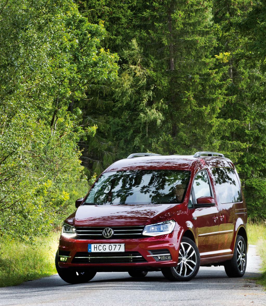 PROVKÖRD NYA VW CADDY SÅ MYCKET