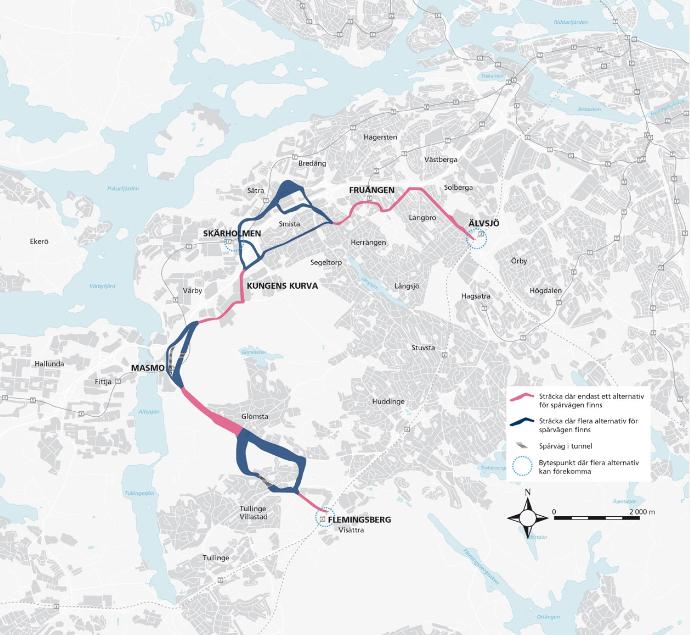 15 Spårväg Syd Kostnader miljarder kr Investering: 4,7 Preliminära uppgifter Drift 60 år: 9,4 Räntor: 4,1